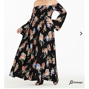 Floral Smocked Maxi Dress | Torrid